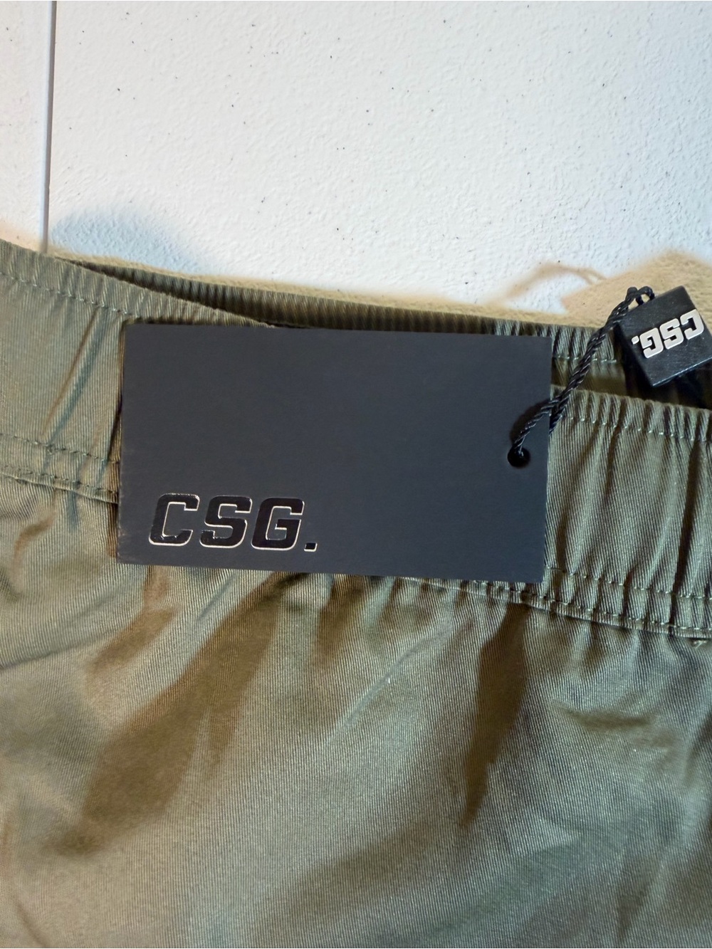 CSG Everett Cargo Pants Olive Green Medium NWT Utility Jogger Tactical Medium - Picture 6 of 12